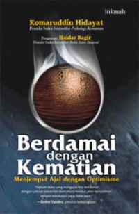 Image of Berdamai dengan Kematian : Menjemput Ajal dengan Optimisme